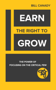 Earn the right to grow book