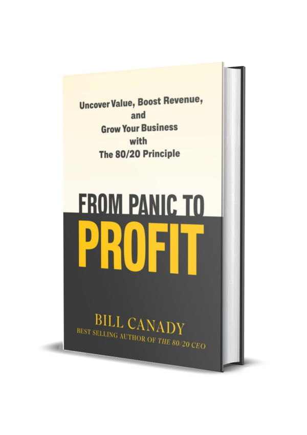 BULK HARDCOVER PRE-ORDER (20 Books, 50% off, $14.00 per book) From Panic to Profit