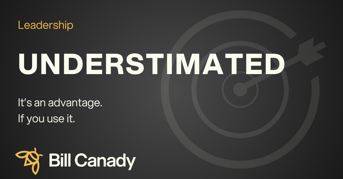 On Being Underestimated
