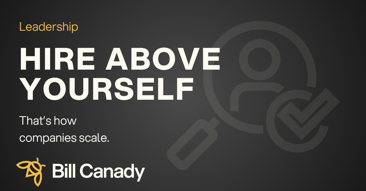 On Hiring Executives Who Outgrow You