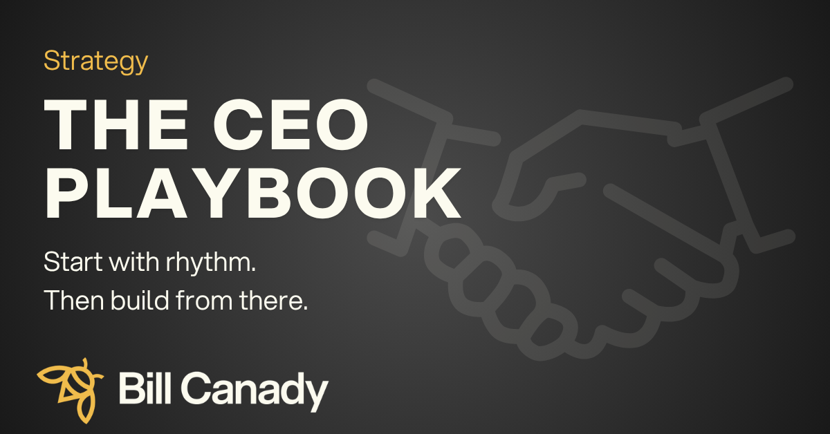 The Playbook I Wish Every First-Time CEO Had