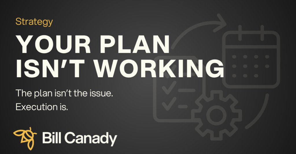 Why Your Strategic Plan Isn't Working