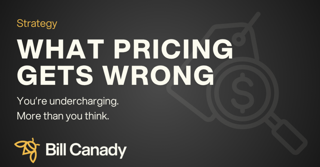 What the Middle Market Gets Wrong About Pricing