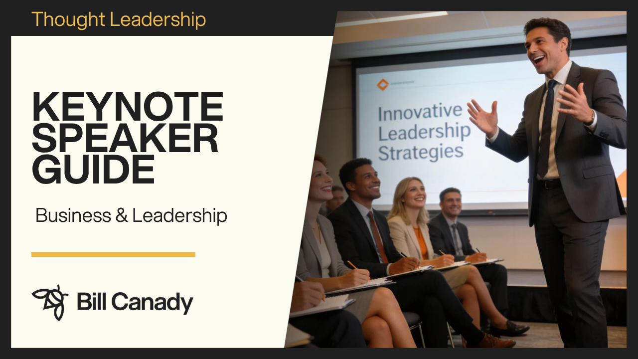 Keynote Speaker Selection Guide: Finding the Right Business & Leadership Speaker